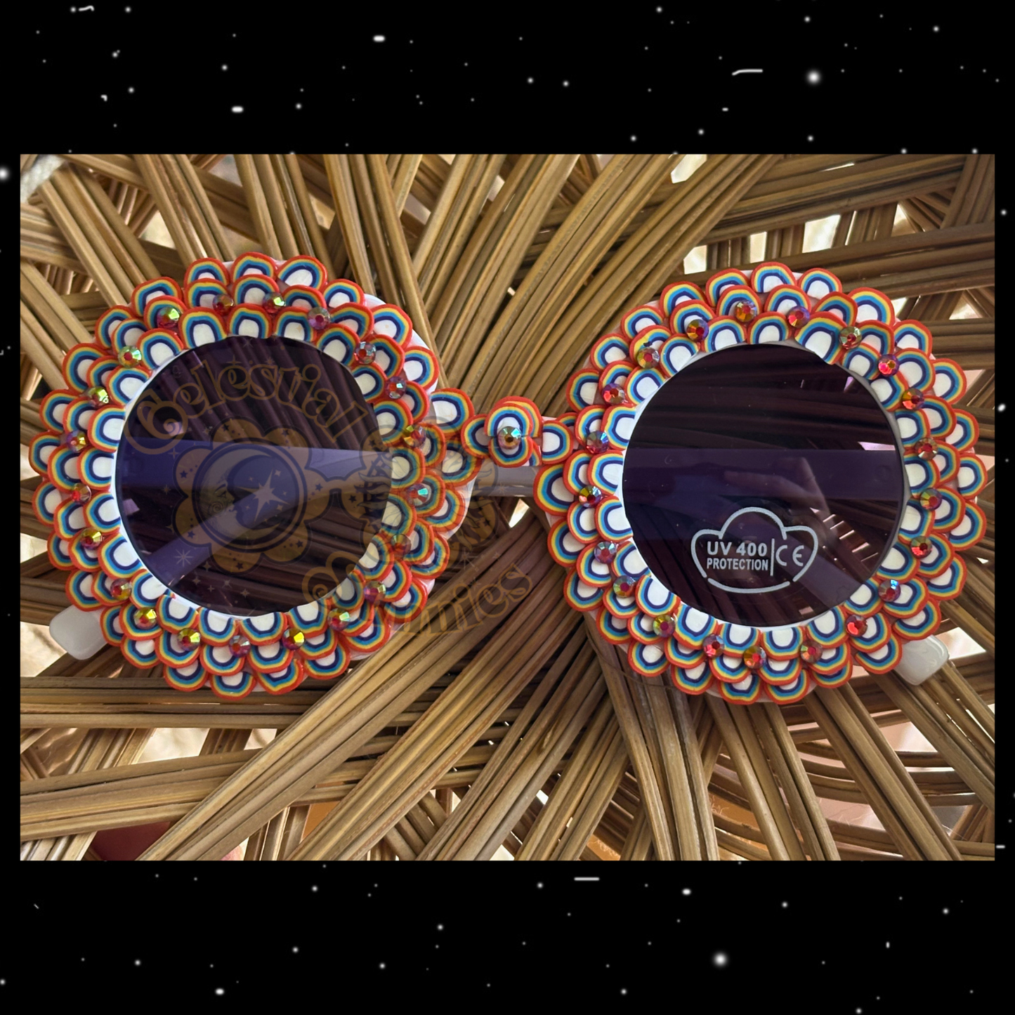 MADE TO ORDER RETRO RAINBOW OG FLOWER Frames ((mystery frames))