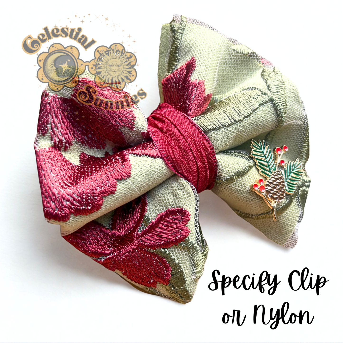 RTS Single Holiday Bow