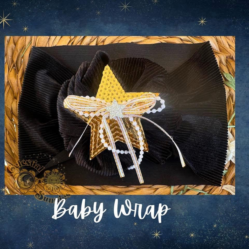 4” Messy Style INFANT Headwrap