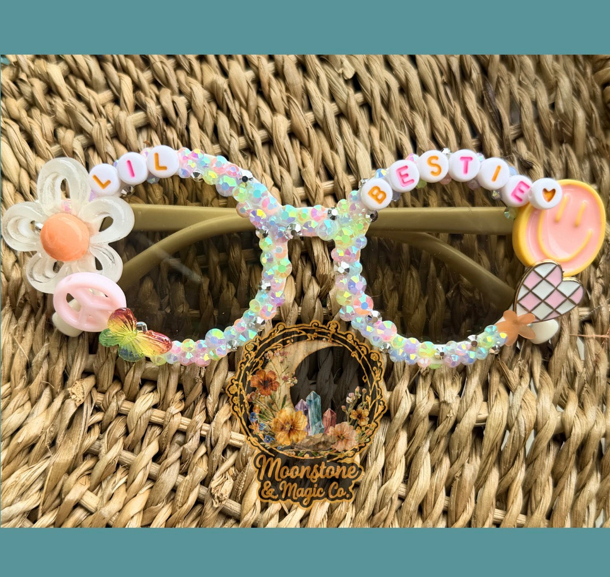 RTS SUNNIES- circle frames (cream)