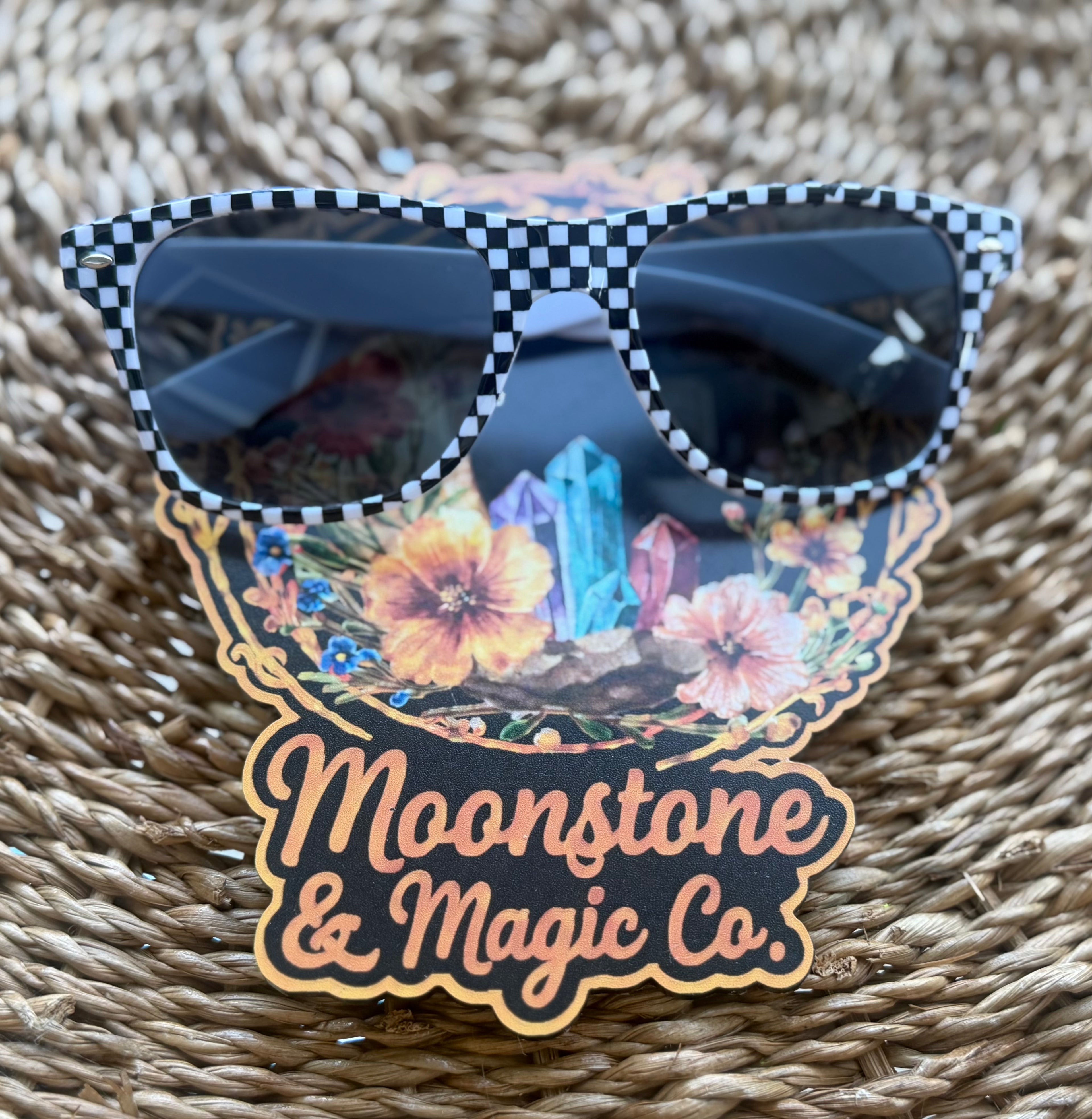 RTS SUNNIES- Big Kid-Adult Checkered Frames