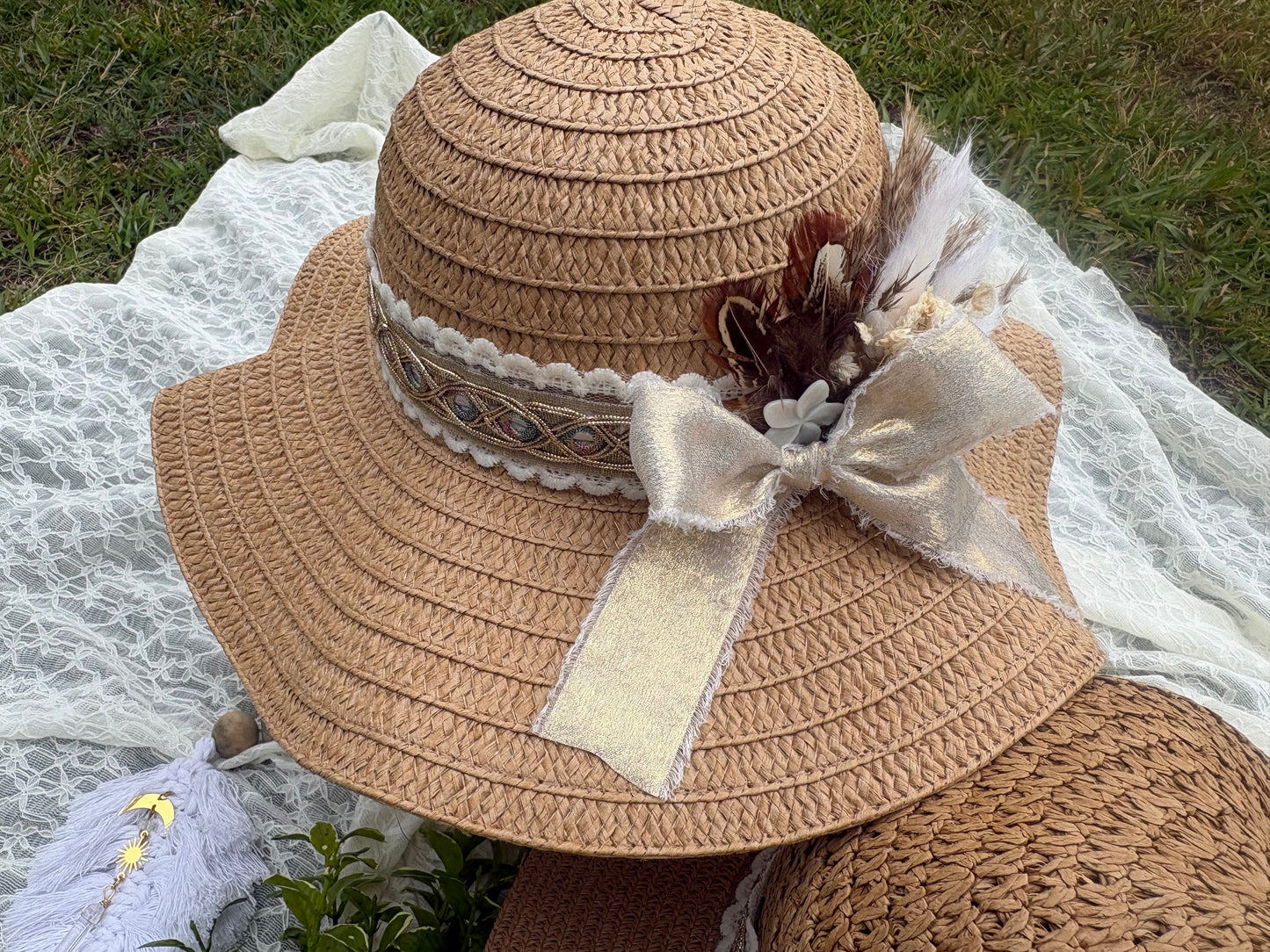CUSTOM MADE TO ORDER Mama & Mini Sun hats
