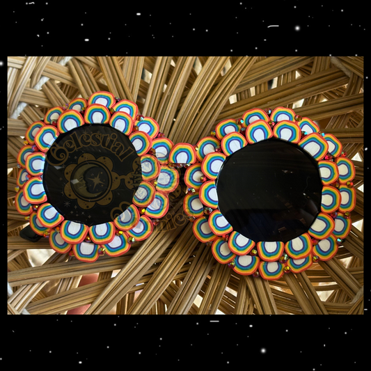 RETRO RAINBOW LARGE DAISY